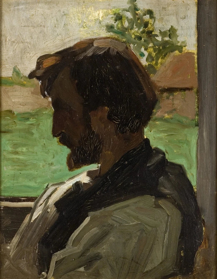 ภาพเหมือนของ Frédéric Bazille - Claude Monet