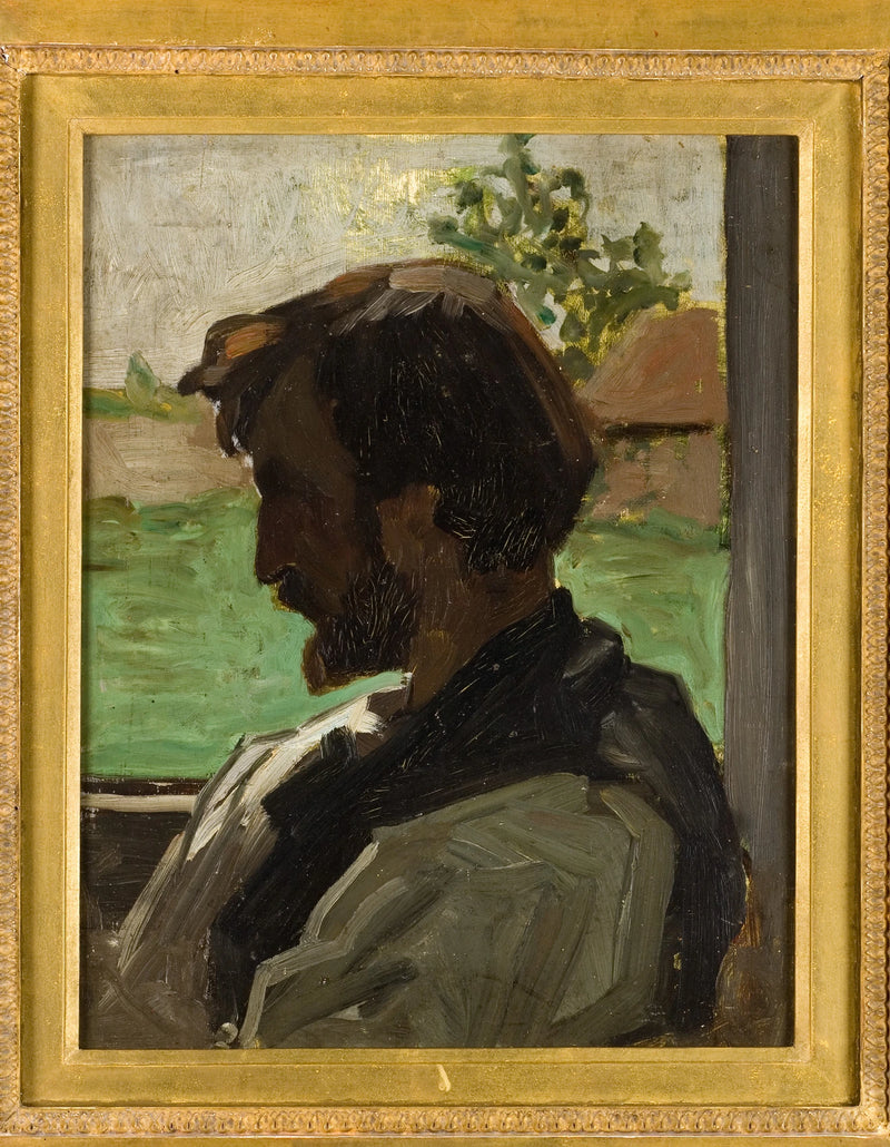 ภาพเหมือนของ Frédéric Bazille - Claude Monet