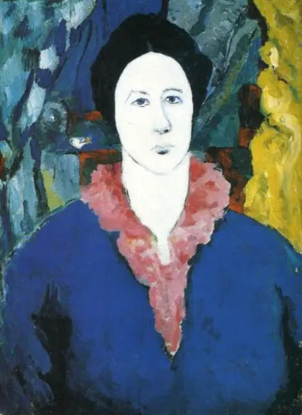 Portrait bleu - Kazimir Malevich - Alpha Reproduction