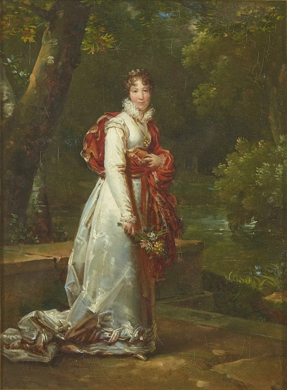 Portrait d'Adélaïde d'Orléans - François Gérard image 3 copie peinte à la main à l’huile