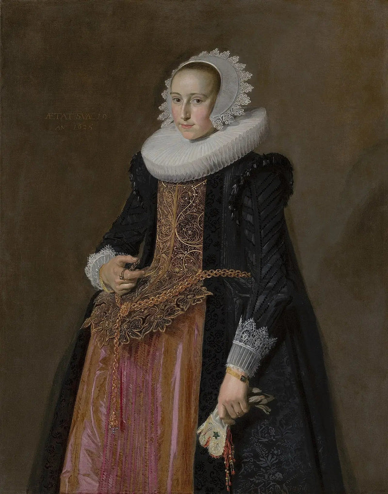 ภาพเหมือนของ Aletta Hanemans (1606-1653) - Frans Hals