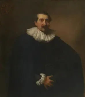 Portrait d'Alexandre della Faille 1589-1653, secrétaire de la ville d'Anvers - Antoine van Dyck image 1 reproduction d’œuvre d’art à l’huile