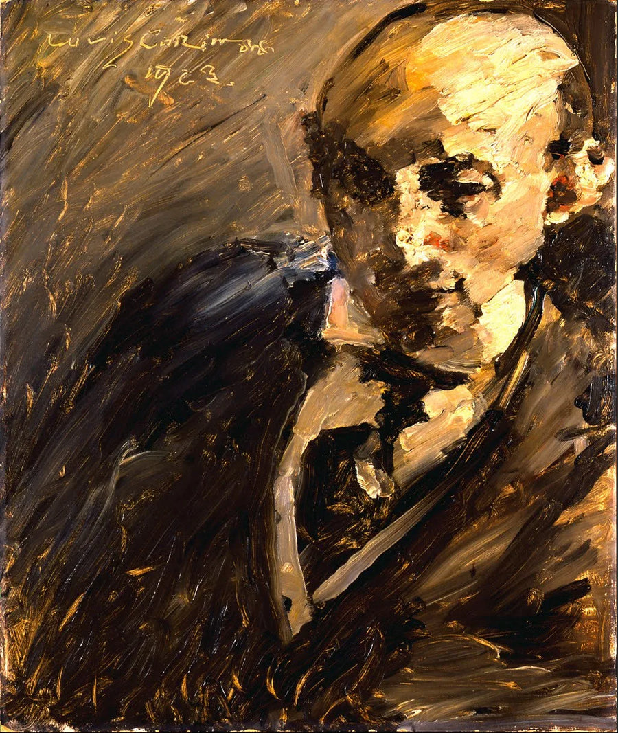 Portrait d'Alfred Kuhn - Lovis Corinth