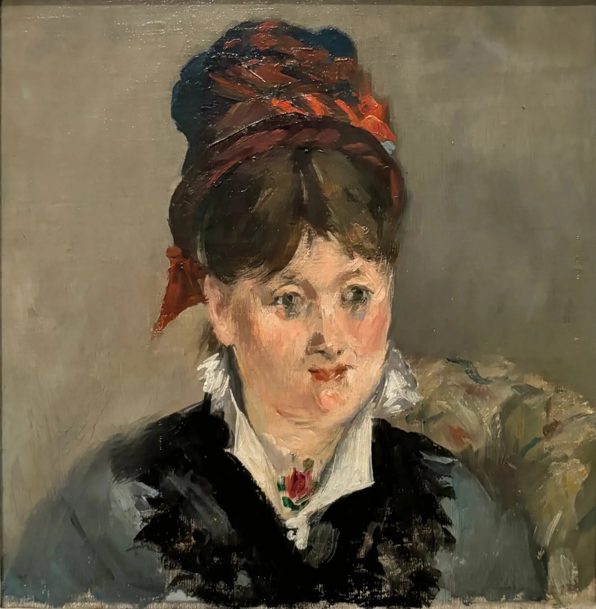 Portrait d'Alice Legouvé dans un fauteuil - Édouard Manet image 1 copie de tableau peinte à la main