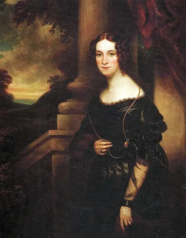 Portrait d'Amélie de Leuchtenberg (1812-1873) - Franz Xaver Winterhalter image 1 reproduction artisanale de tableau