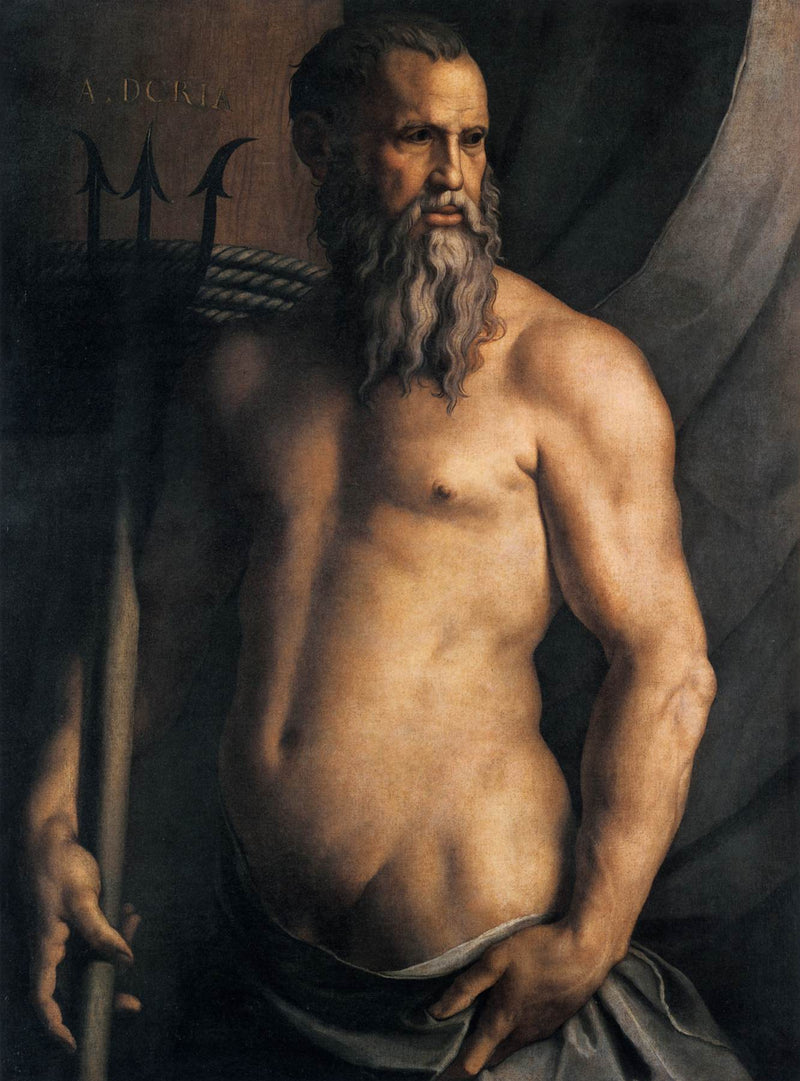 ภาพเหมือนของ Andrea Doria ในบทเนปจูน - Bronzino