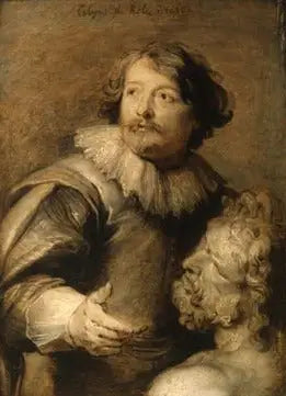 Portrait d'Andreas Colyns de Nole (1590-1638) - Antoine van Dyck image 1 reproduction de peinture à l’huile