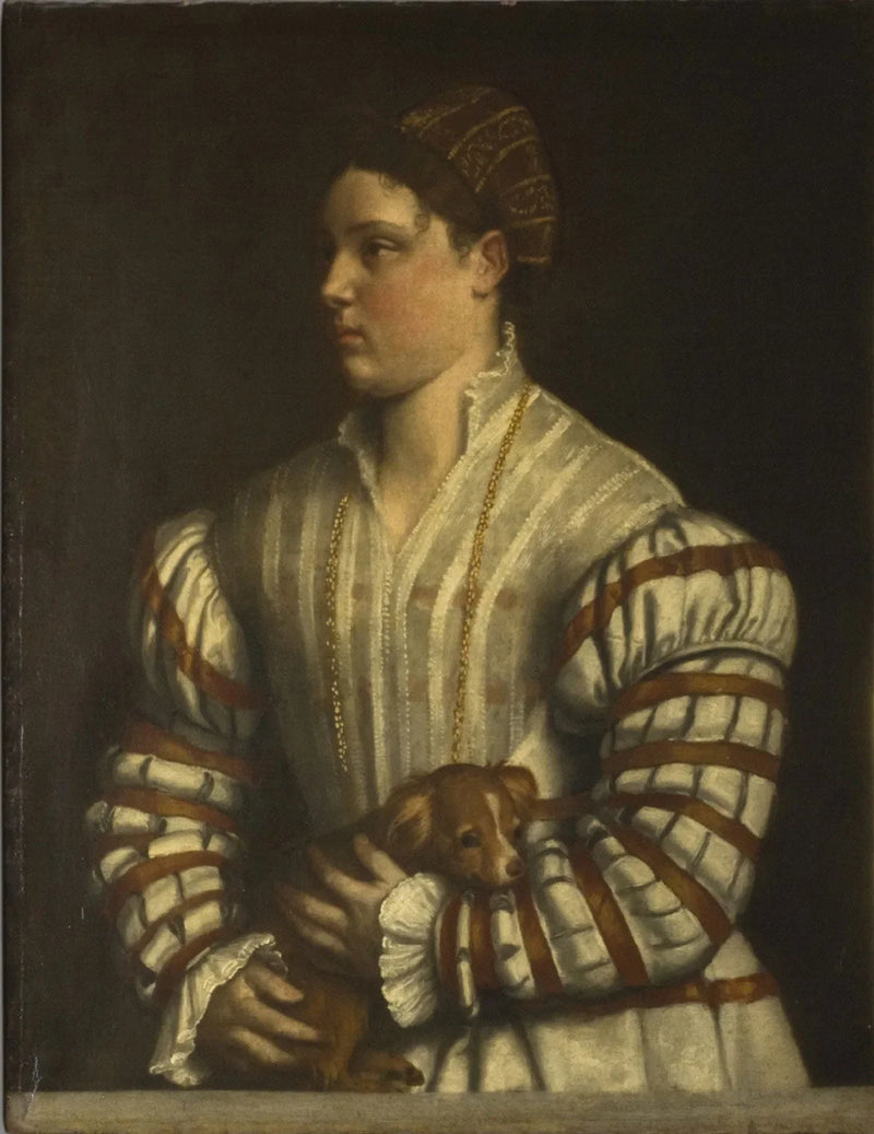 ภาพเหมือนของ Eleonora Averoldi - Alessandro Bonvicino
