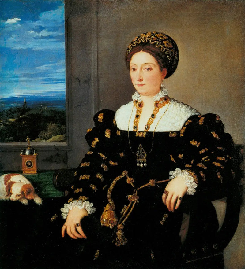 ภาพเหมือนของ Eleonora Gonzaga della Rovere - Titian