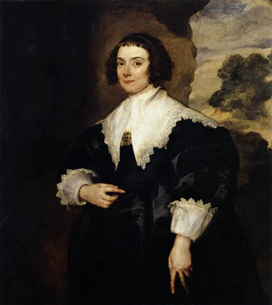 ภาพเหมือนของ Elisabeth van Assche ภรรยาของ Justus van Meerstraeten - Antoine van Dyck