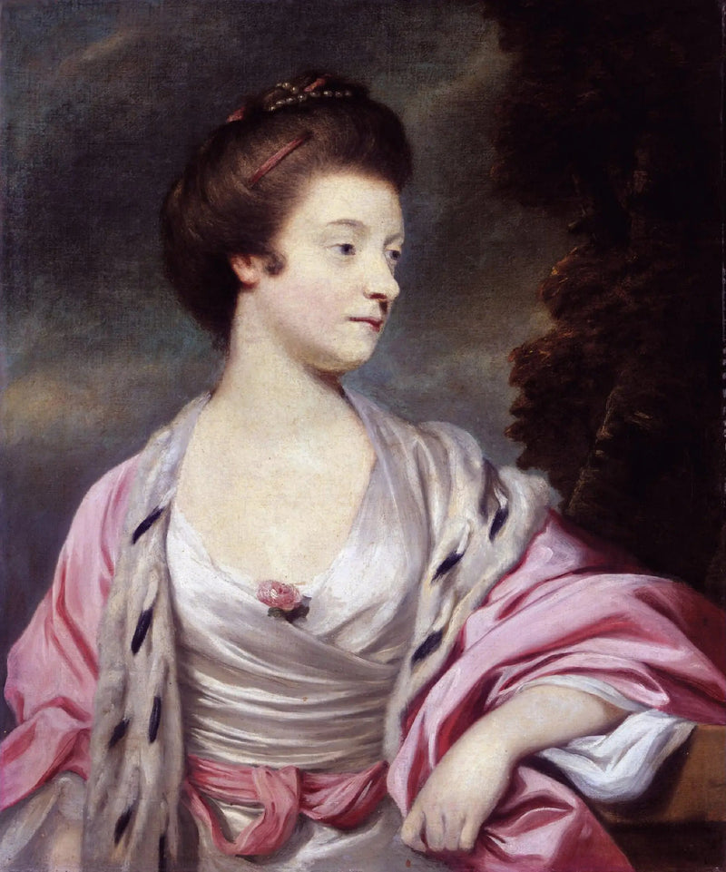 ภาพเหมือนของ Elizabeth, Lady Amherst (1740-1830) (เกิด Elizabeth Cary) - โจชัว เรย์โนลด์ส
