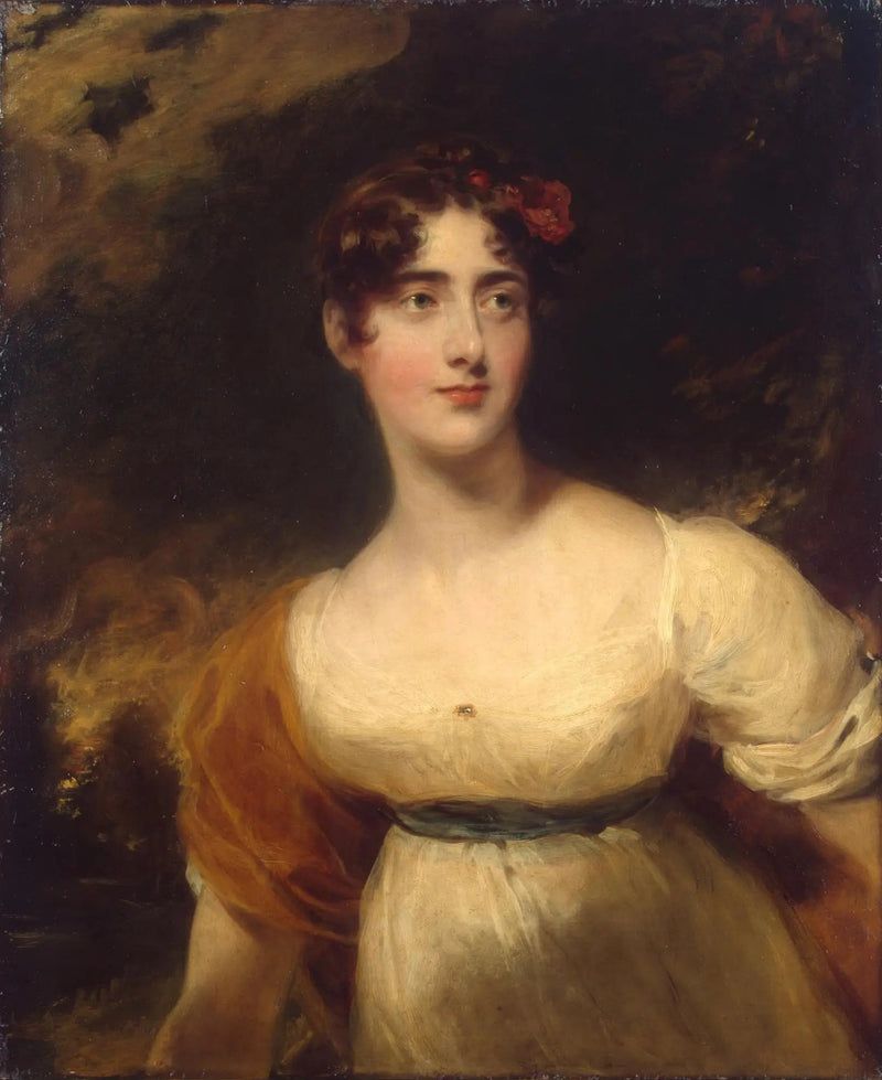ภาพเหมือนของเอมิลี่ Harriet Wellesley-Pole (Lady Raglan) (1792-1881) - โธมัส ลอว์เรนซ์