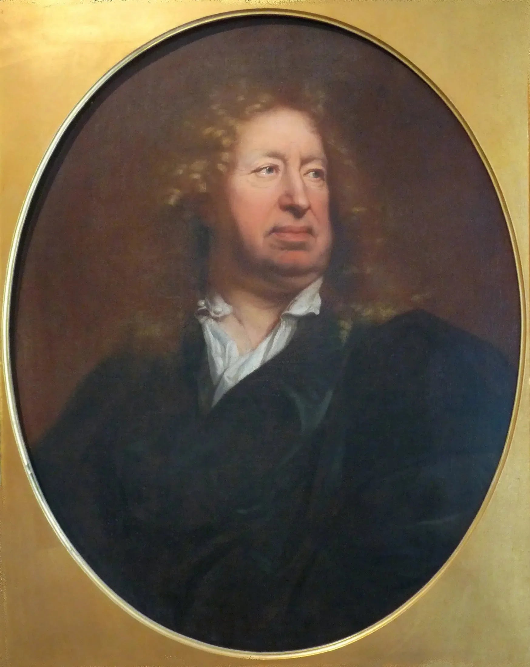 Portrait d'Everhard Jabach (Mulhouse) - Hyacinthe Rigaud image 1 reproduction artisanale de tableau