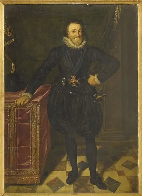 ภาพเหมือนของ Henri IV - Frans Pourbus the Younger