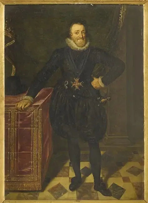 ภาพเหมือนของ Henri IV - Frans Pourbus the Younger