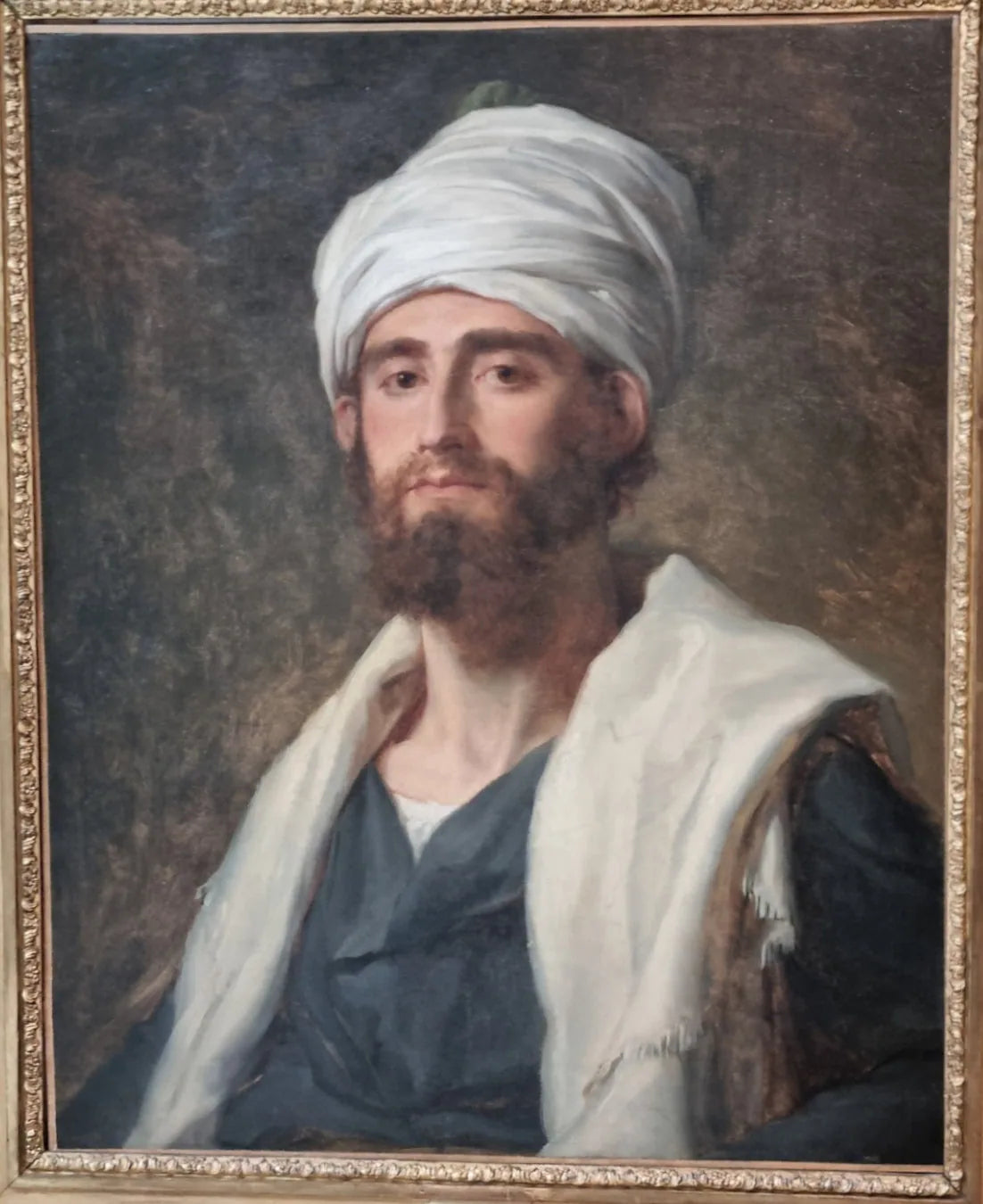 Portrait d'homme à l'orientale - Pierre-Narcisse Guérin image 1 reproduction de peinture à l’huile