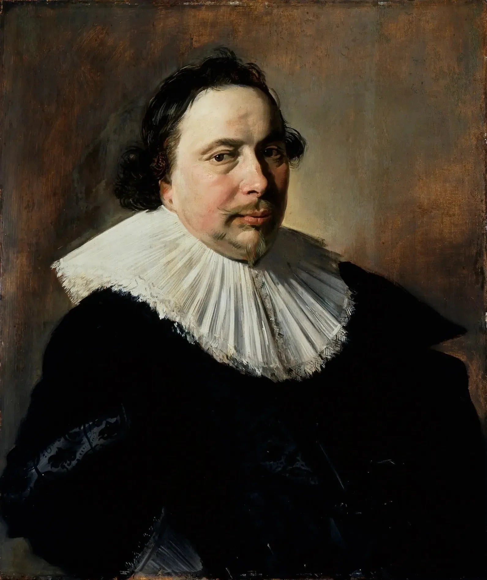 Portrait d'homme - Frans Hals image 1 reproduction artisanale de tableau