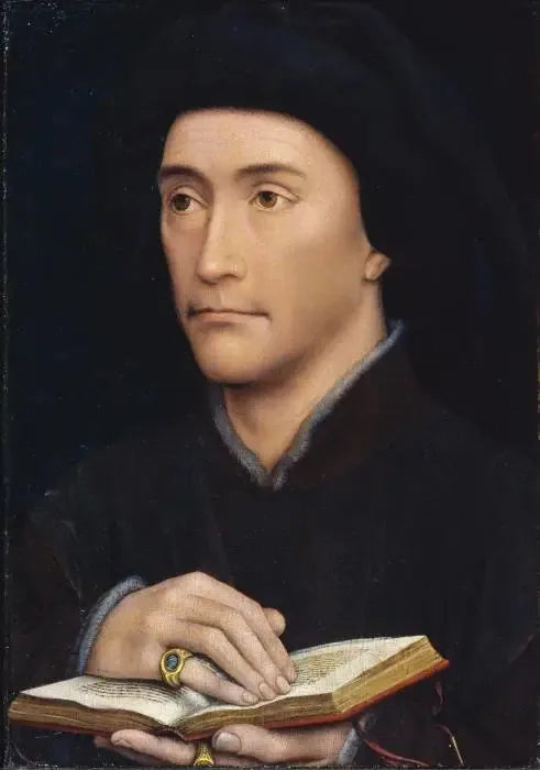 ภาพเหมือนของผู้ชาย (Guillaume Fillastre?) - Rogier van der Weyden