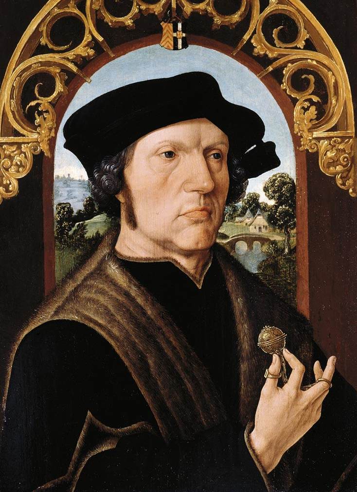 Portrait d’homme - Jacob Cornelisz van Oostsanen image 1 reproduction réalisée par Alpha Reproduction