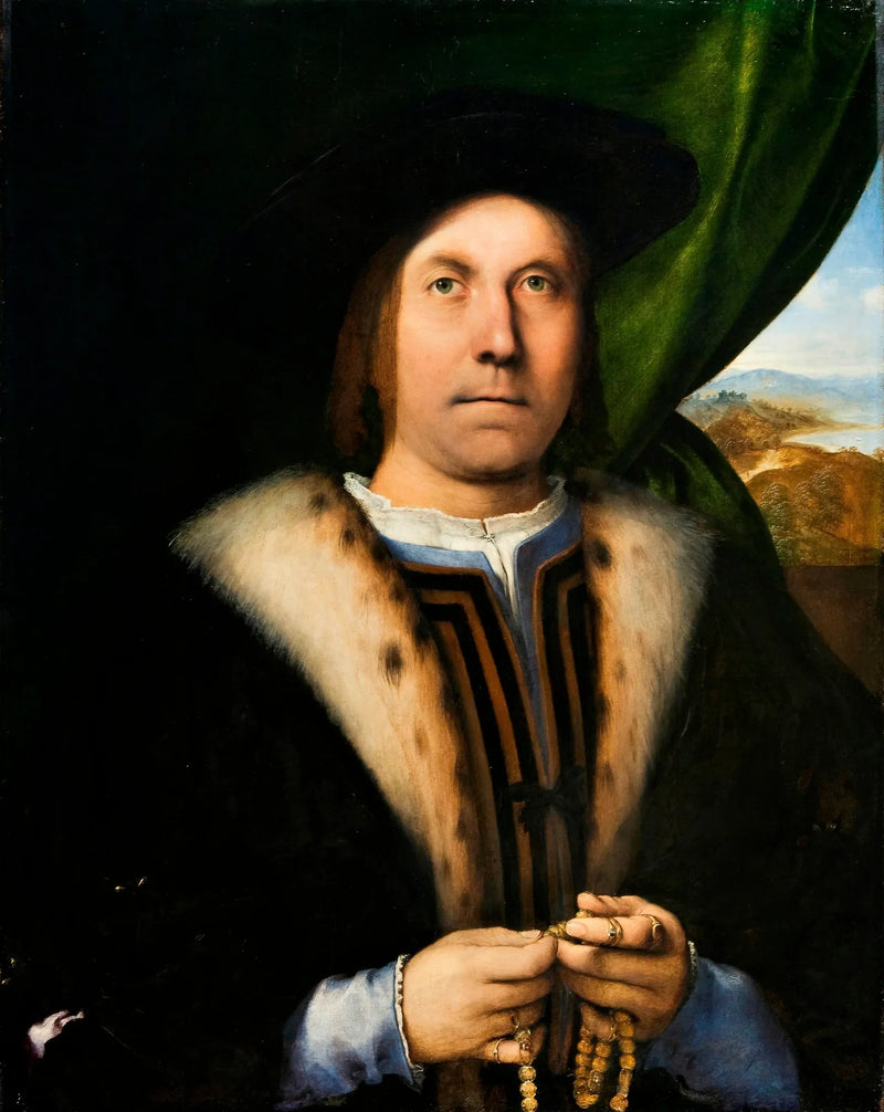 ภาพเหมือนผู้ชาย - Lorenzo Lotto