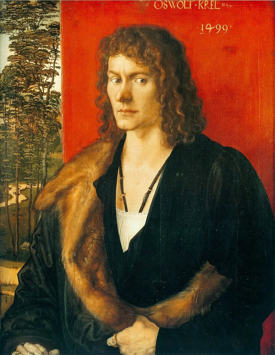 ภาพเหมือนของ Oswolt Krel : Oswolt Krel - Albrecht Dürer