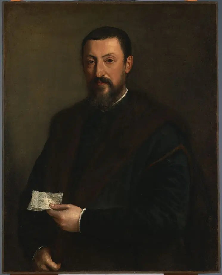 ภาพเหมือนของเพื่อนของ Titien, Marco Mantova Benevides - Titian