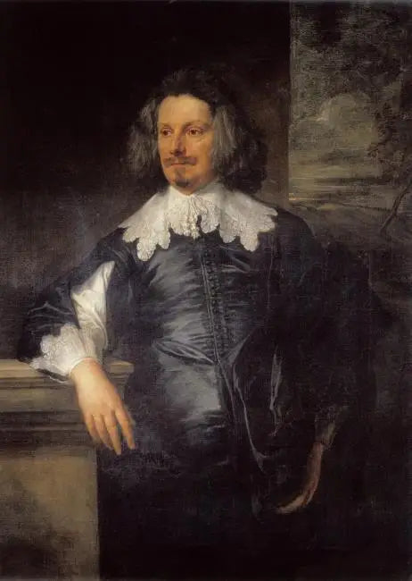 Portrait d'un Anglais inconnu - Antoine van Dyck image 1 reproduction artisanale de tableau