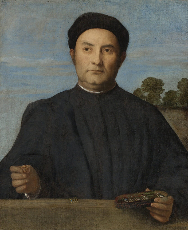 ภาพเหมือนของช่างเครื่องประดับ - Lorenzo Lotto