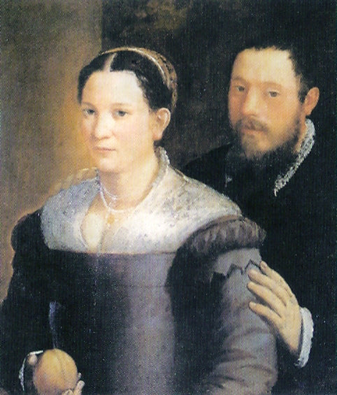 Portrait d'un couple - Sofonisba Anguissola