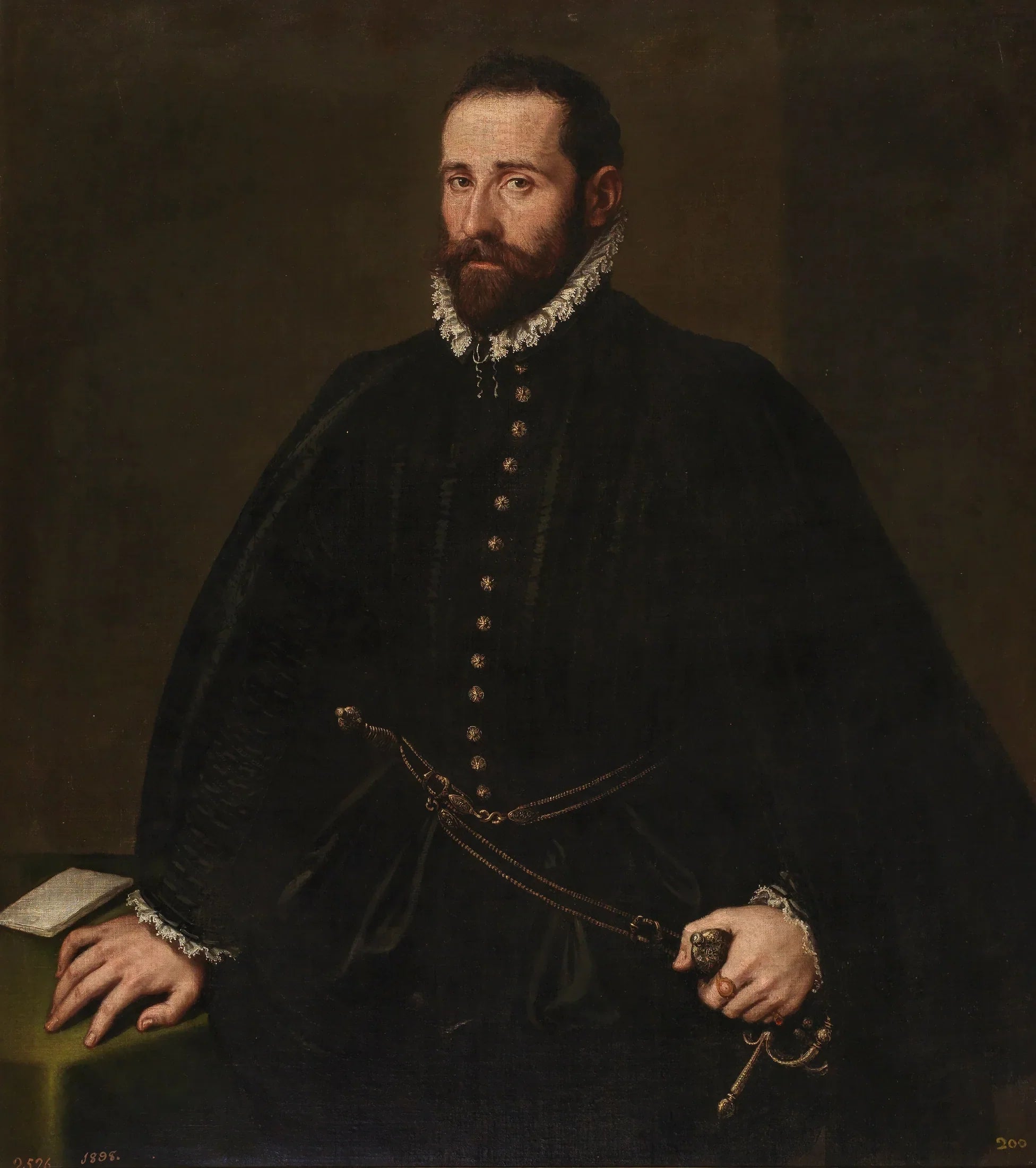 Portrait d'un gentilhomme - Jacopo Tintoretto image 1 reproduction de peinture à l’huile