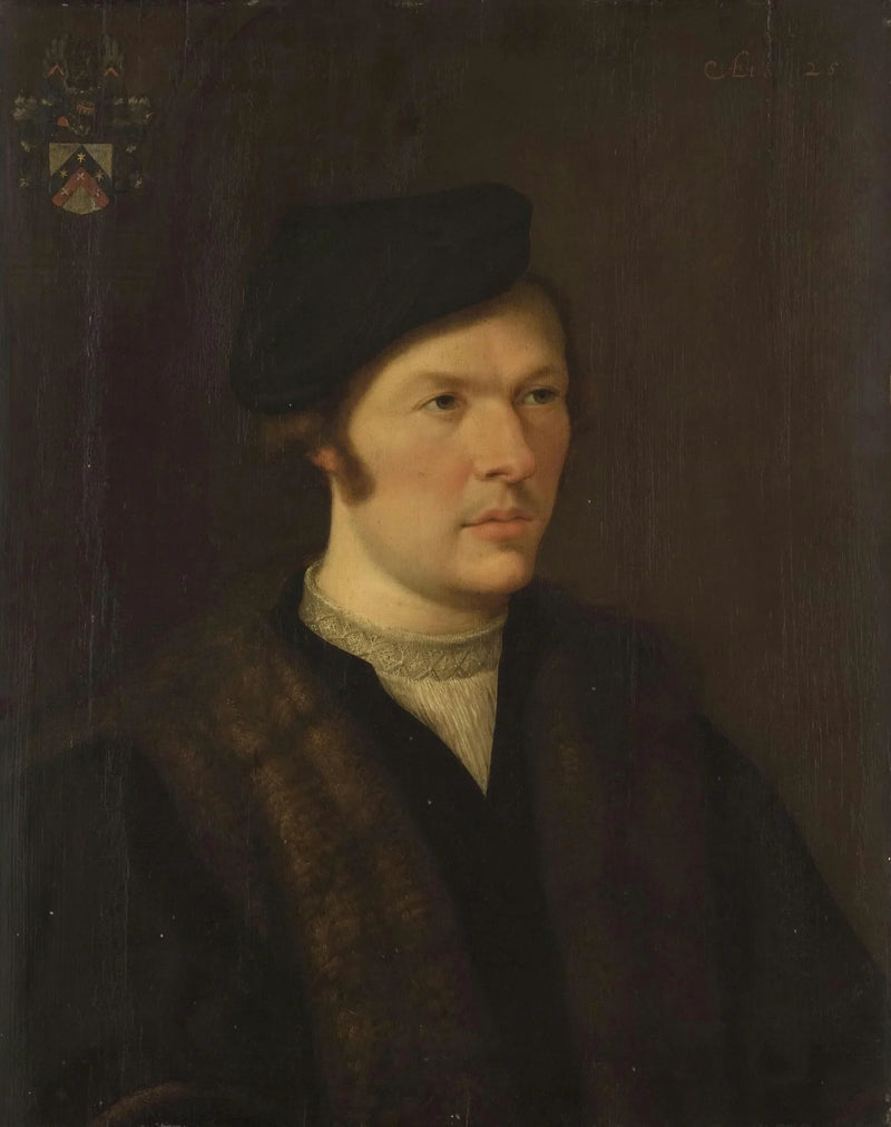 ภาพเหมือนของสุภาพบุรุษ [อาจเป็น Nicasius Hanneman] - Joos van Cleve