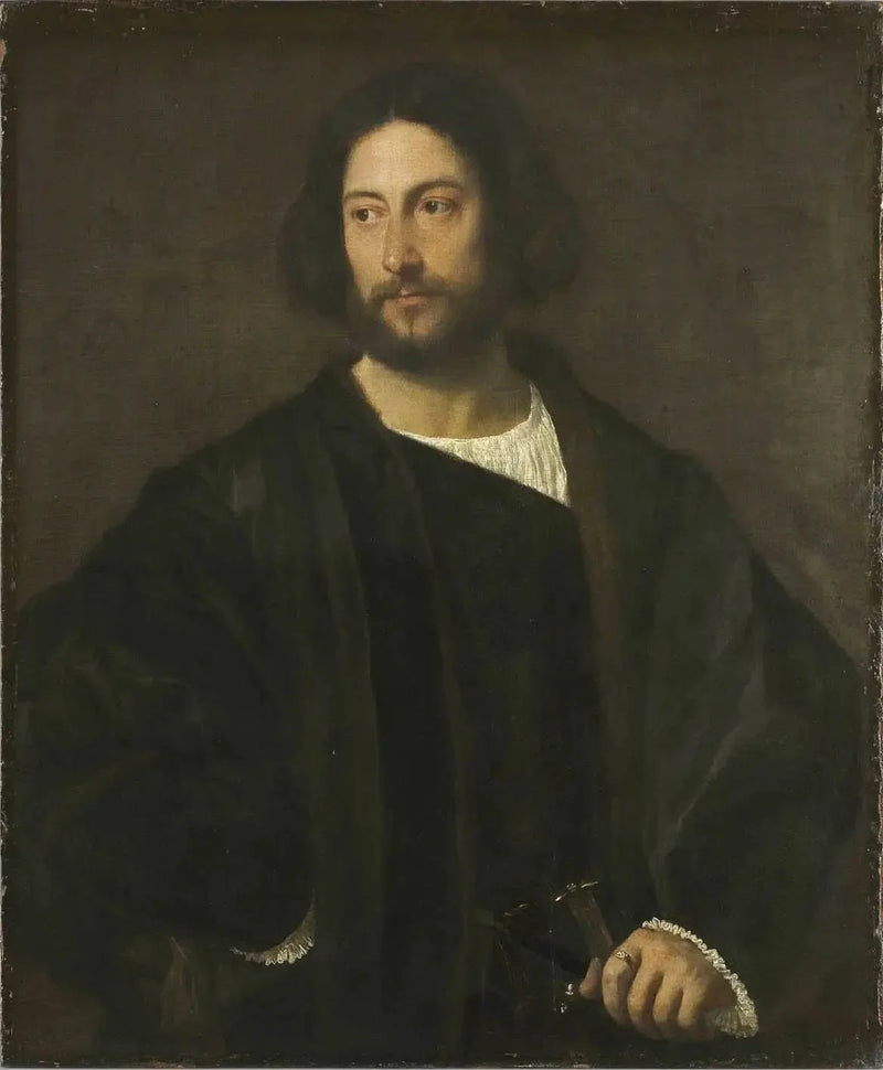 ภาพเหมือนของสุภาพบุรุษ - Titian
