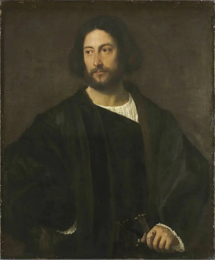ภาพเหมือนของสุภาพบุรุษ - Titian
