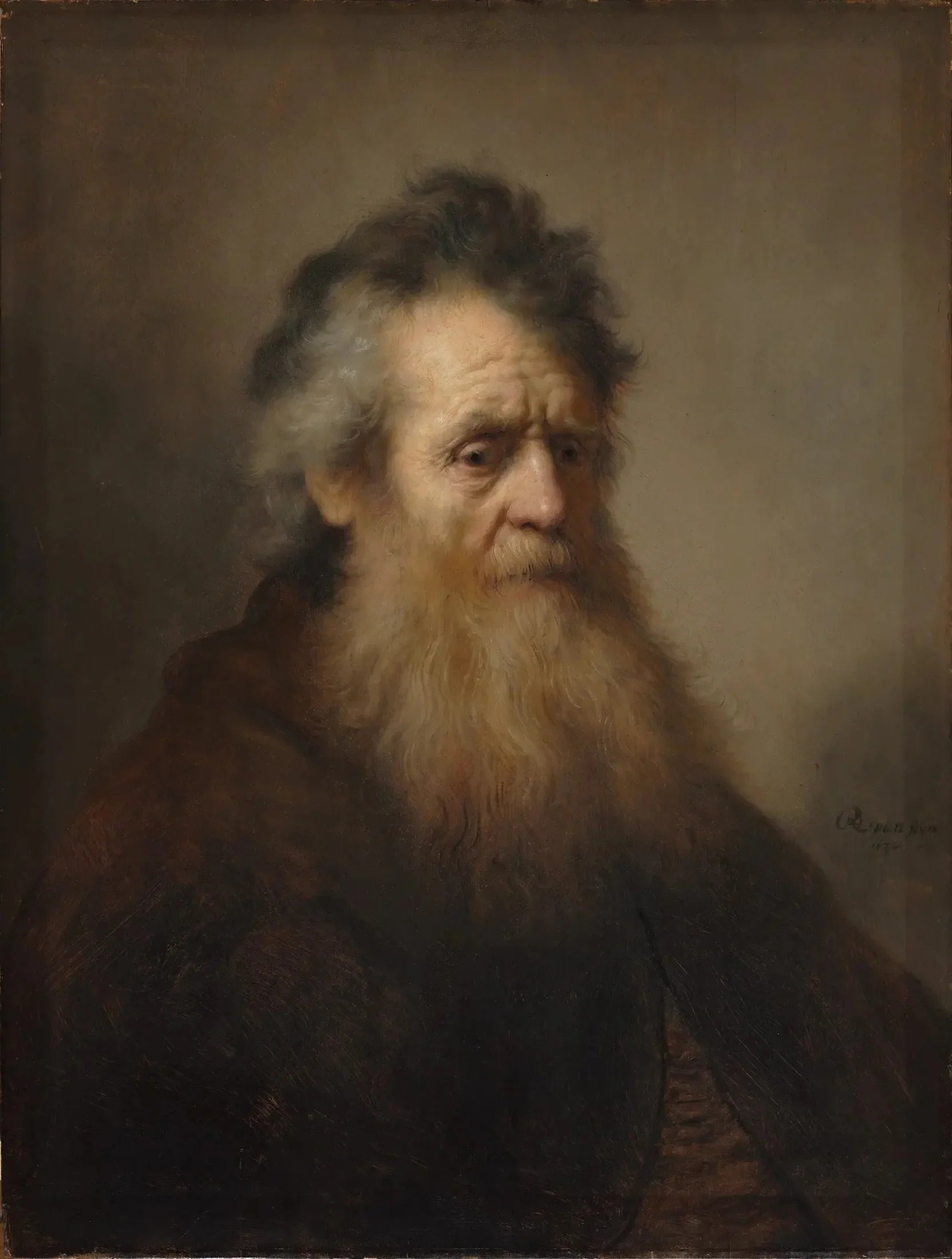 Portrait d'un homme âgé - Rembrandt image 1 tableau peint à l’huile sur toile
