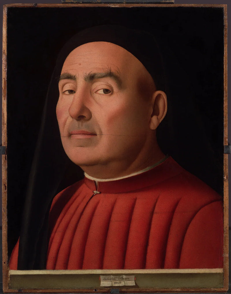 ภาพเหมือนของผู้ชาย - Antonello de Messine