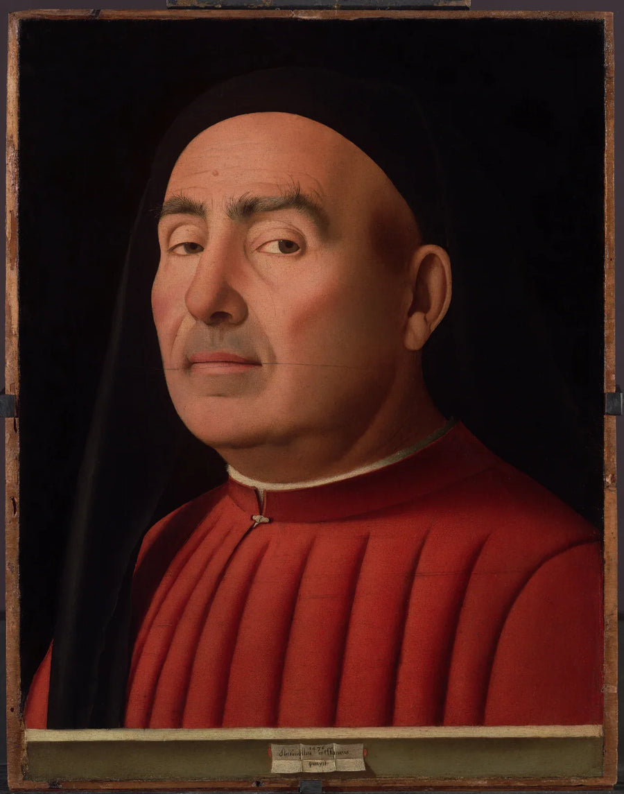 ภาพเหมือนของผู้ชาย - Antonello de Messine