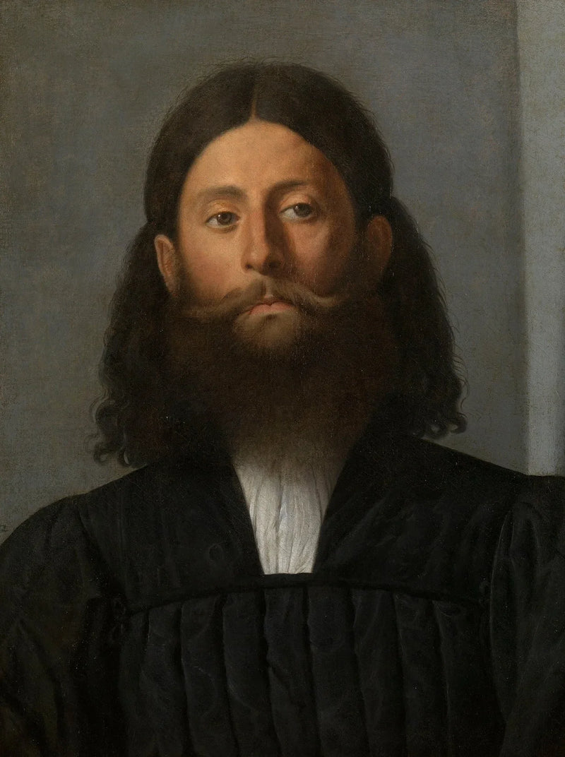 ภาพเหมือนของชายมีหนวด - Lorenzo Lotto