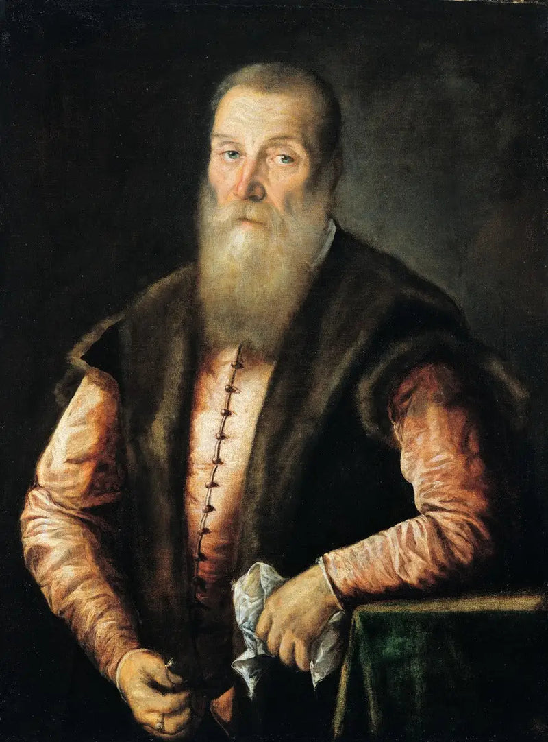 ภาพเหมือนของชายมีหนวด - Titian