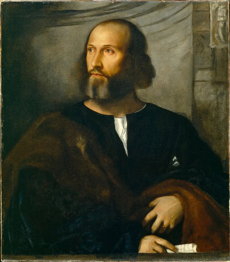 ภาพเหมือนชายมีหนวด - Titian