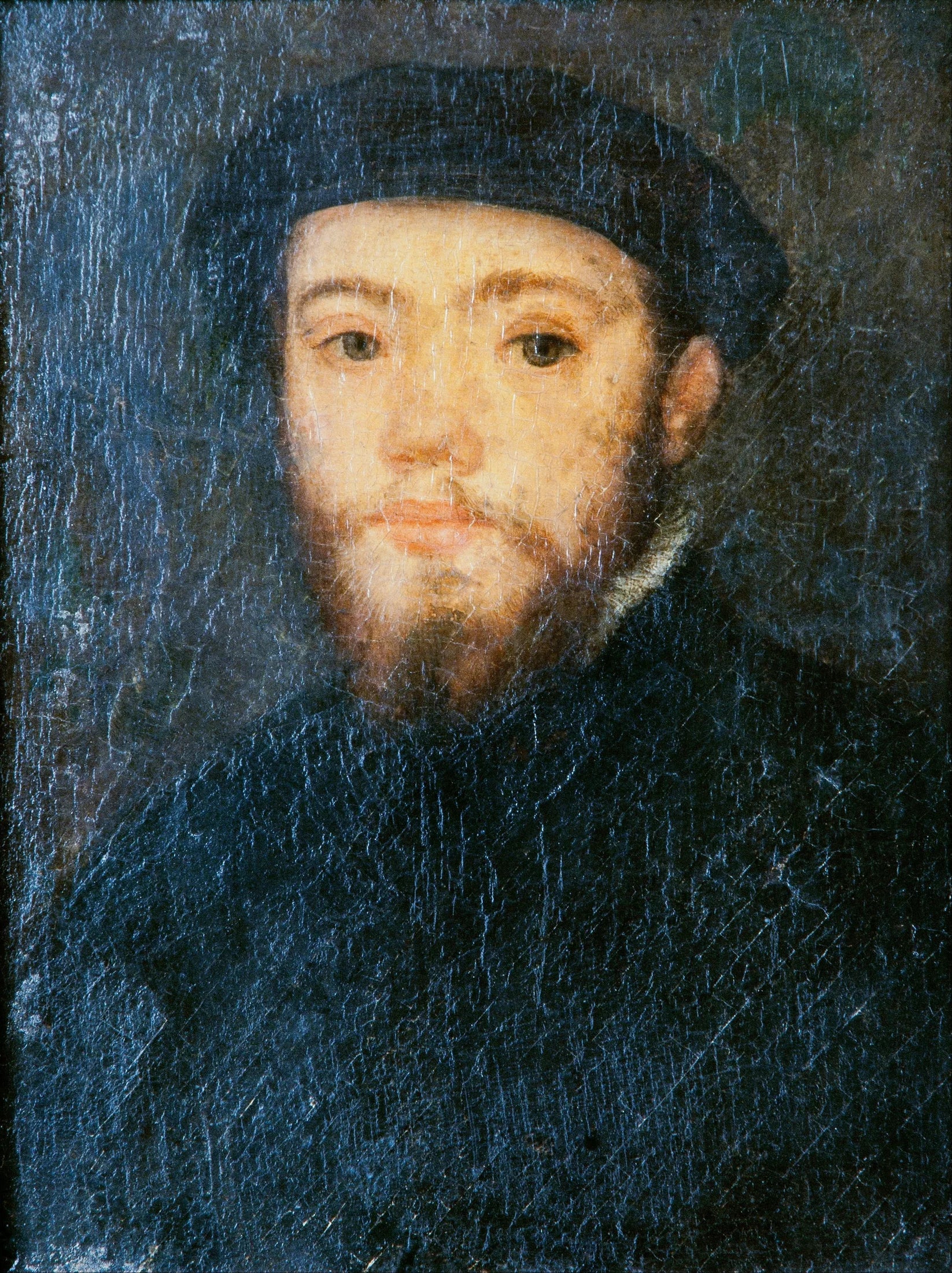Portrait d'un homme - Corneille de Lyon image 1 reproduction artisanale de tableau