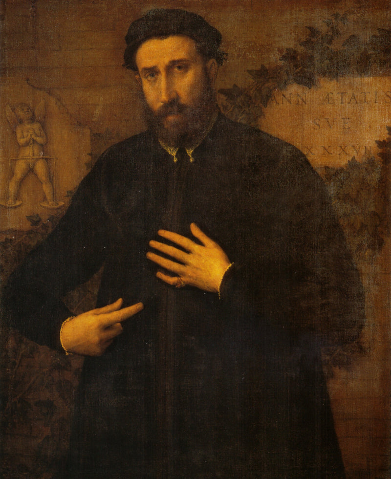 ภาพเหมือนของชายอายุ 37 ปี - Lorenzo Lotto