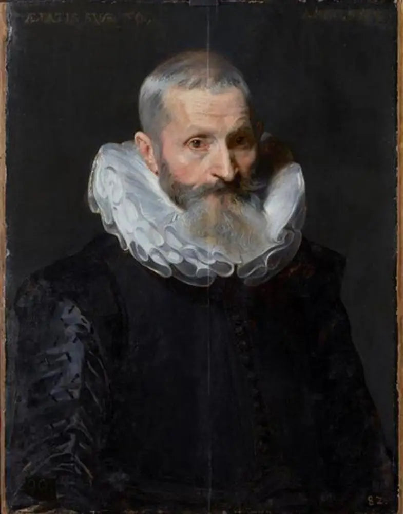 Portrait d'un homme de 60 ans - Antoine van Dyck image 1 reproduction de peinture à l’huile