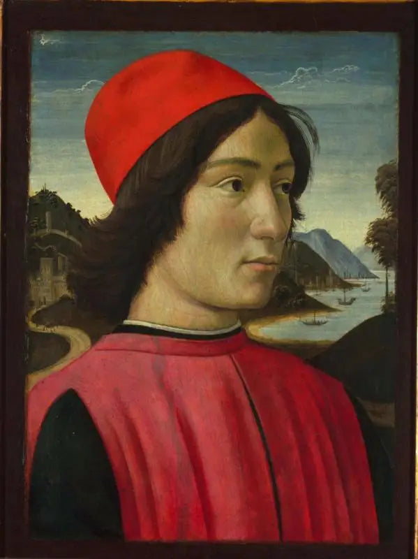 ภาพเหมือนของผู้ชาย - Domenico Ghirlandaio