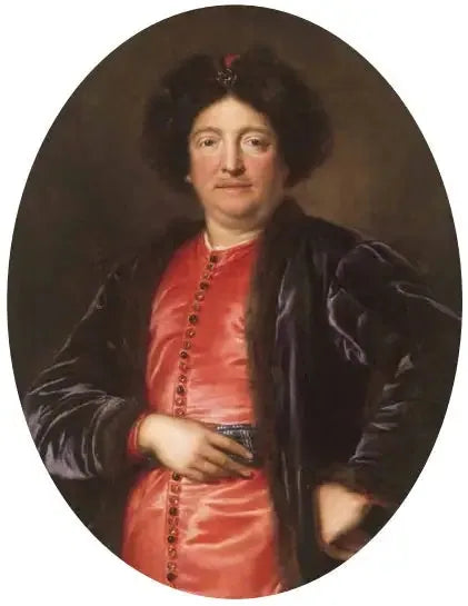 ภาพเหมือนของชายในชุดสูทโปแลนด์ ซึ่งน่าจะเป็น Jean II Casimir Vasa กษัตริย์แห่งโปแลนด์ - Pierre Mignard