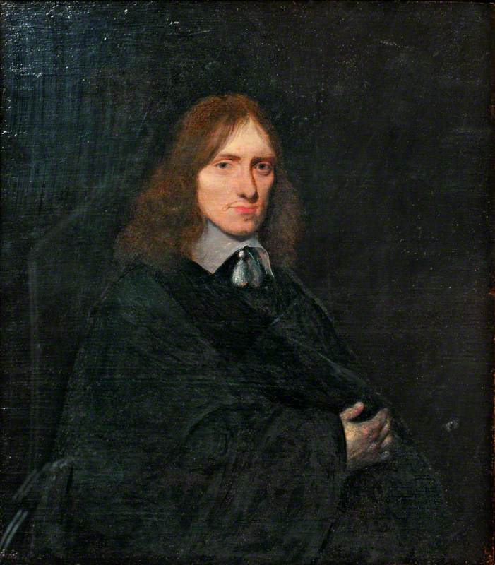 Portrait d'un homme en robe noire - Gerard ter Borch