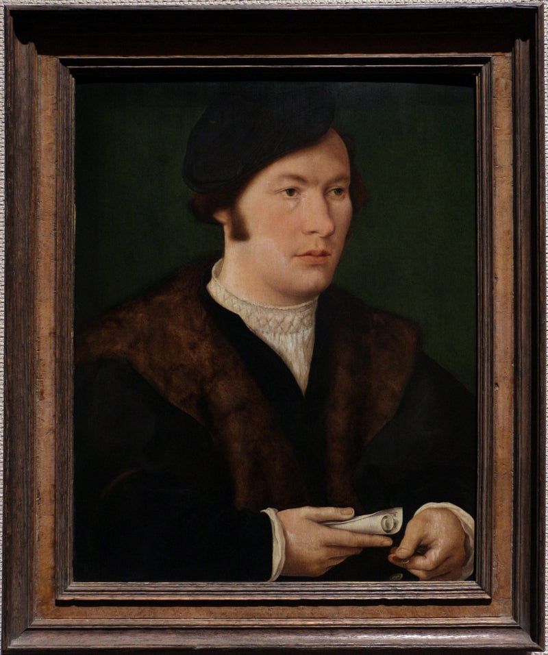 ภาพเหมือนของผู้ชาย - Joos van Cleve