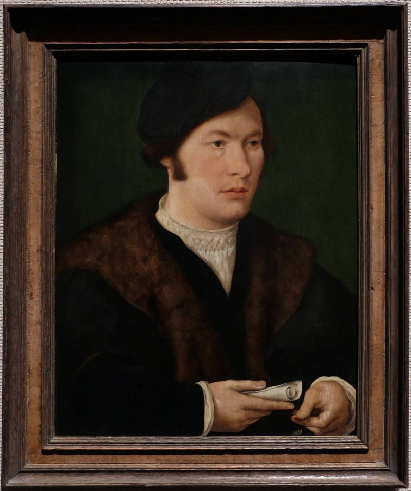 ภาพเหมือนของผู้ชาย - Joos van Cleve