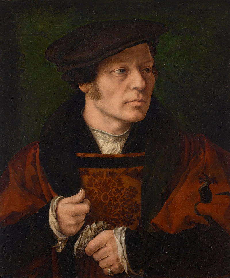 ภาพเหมือนของผู้ชาย - Joos van Cleve