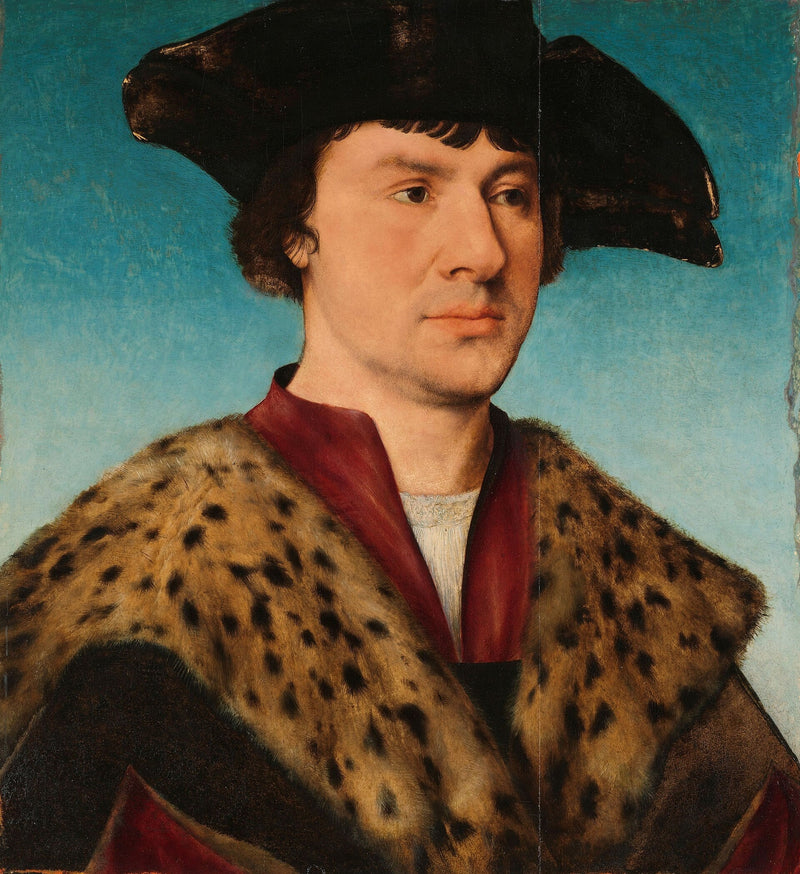 ภาพเหมือนของผู้ชาย - Joos van Cleve