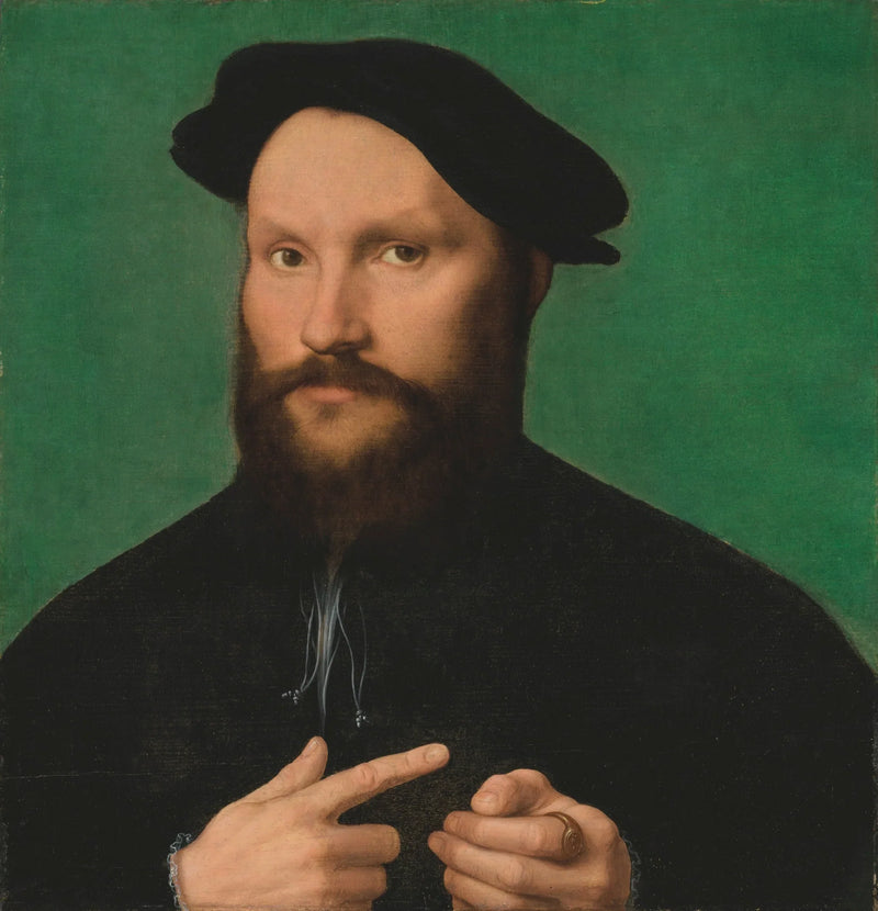 ภาพเหมือนของผู้ชาย - Joos van Cleve